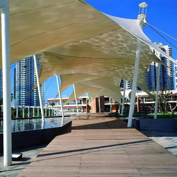 上蔡县膜结构景观棚