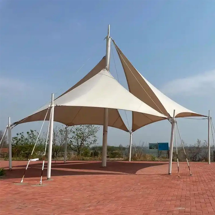 上蔡县膜结构景观棚