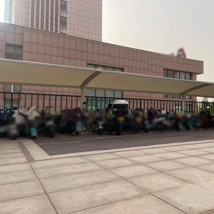 上蔡县膜结构电动车棚