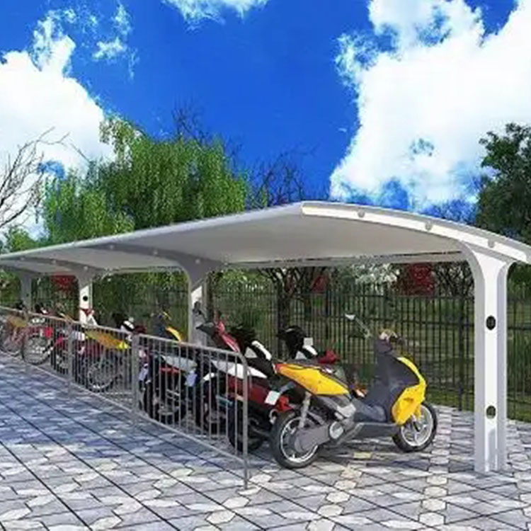 上蔡县膜结构电动车棚